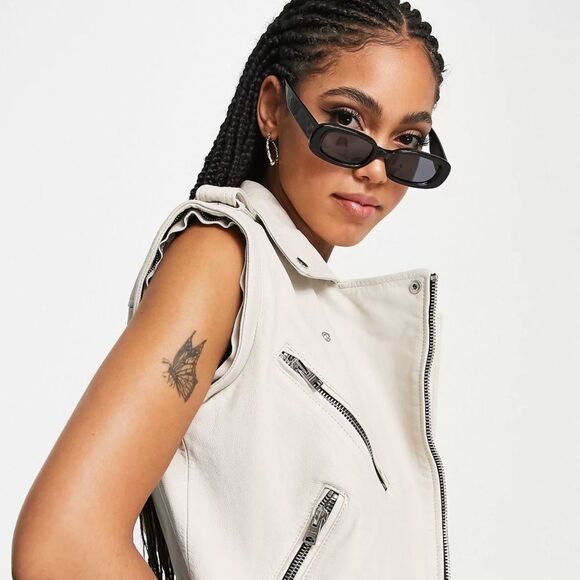 Allsaints Morgan convertible biker jacket - Picture 11 of 11